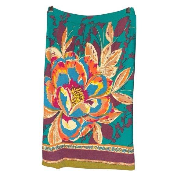 MAEVE by ANTHROPOLOGIE floral tapestry pencil skirt MEDIUM - Picture 5 of 7